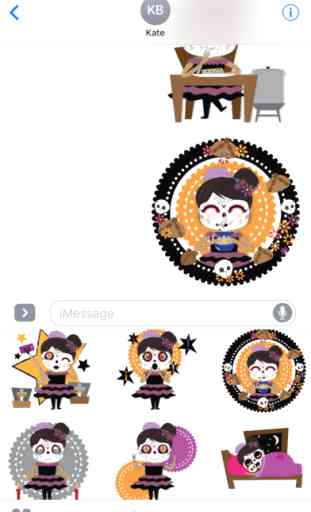 Dulce's Day of the Dead Stickers 2