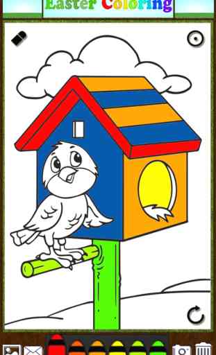 Easter Bunny Eggs ColoringBook FREE 3