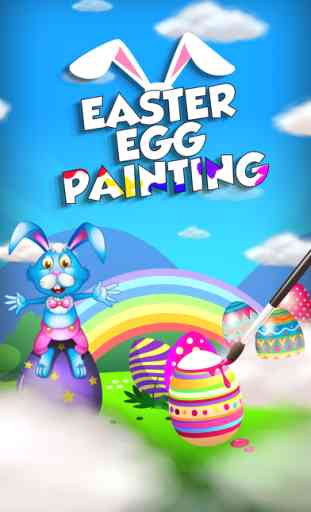 Easter Egg Painting – Bunny Coloring Game for Kids 1