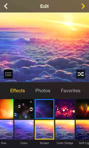 Effex - Photo FX Editor with Beautiful Effects and Colorful Gradients 1