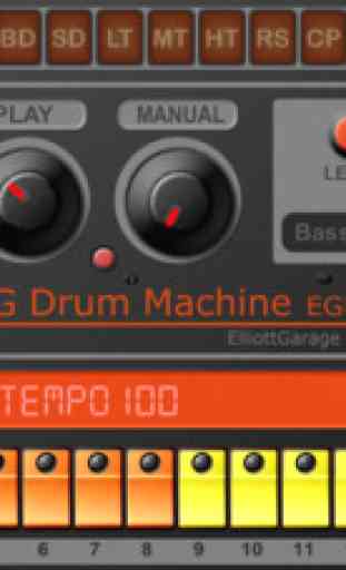 EGDR808 Drum Machine HD 2