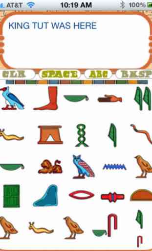 Egyptian Hieroglyphics Decoder - Know what letter each hieroglyphic means! 1