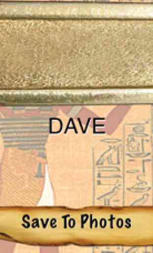 Egyptian Name in Hieroglyphics 2