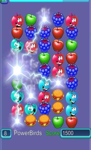 Electric Fruits Blast Mania Puzzle Free Teaser Games 1