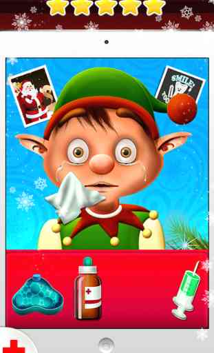 Elf Flu Doctor - Help yourself and the frozen Christmas Elves 2