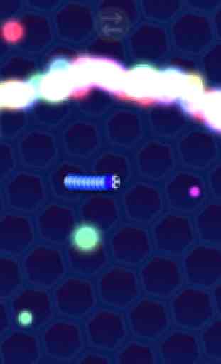 Emoji IO Snither Escape - Flappy Worm Eat Color Dot - War Dot 3