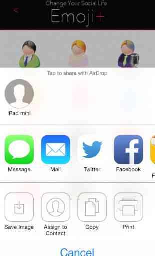 Emoji+ lite for Facebook, Twitter, Timblr, Line, Sina Weibo, Message, AirDrop, iOS 7 1