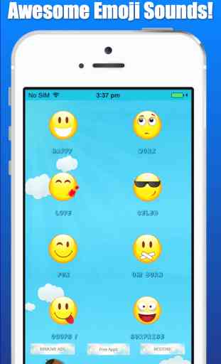 EmojiSounds HD - Stylish Audio Emoji - Send Funny Emoji Voice Message Directly to Anyone Anywhere! 1
