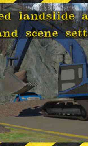 Excavator Transporter Rescue 3D Simulator- Be ready to rescue cars in this extreme high powered excavator transporter game 1