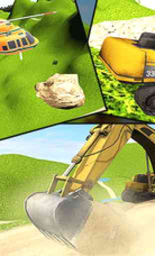 Extreme Off-Road Construction Truck Driver 3D Simulator : Legendary Excavator Game 3