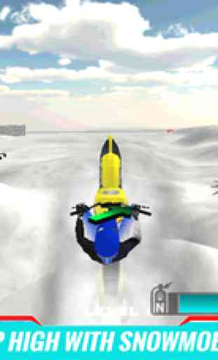 Extreme Snow Bike Simulator 3D - Ride the mountain bike in frozen arctic hills 4