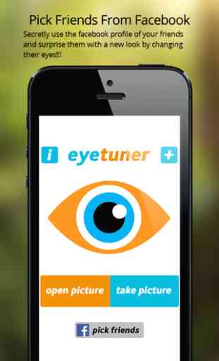 EyeTuner Photo Editor - Giving you a facetune and superimpose cat, zombie and other eyes onto yours! 3