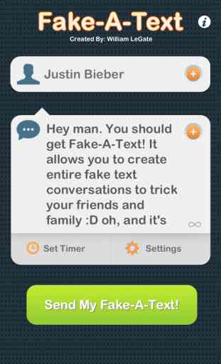 Fake-A-Text FREE [Fake Text Free & Fake A Call—Call It A Prank Conversation] 1