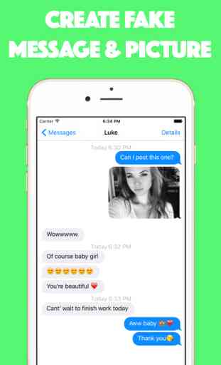 Fake Text Message - Create fake text and fake message to prank your friends faker 1