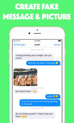 Fake Text Message - Create fake text and fake message to prank your friends faker 2