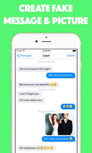 Fake Text Message - Create fake text and fake message to prank your friends faker 3