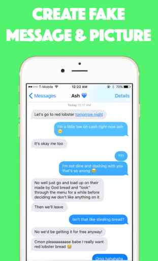 Fake Text Message - Create fake text and fake message to prank your friends faker 4