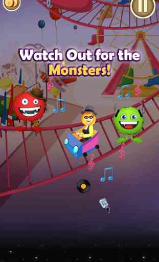 Fashion Bandit Girl and the Star Coaster: Tap, Groove, and Rock out to the Addictive Beat Experience! A Free Funny Music Game for Kid Rockstars 4