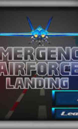 Emergency Air Force Landing Lite 2