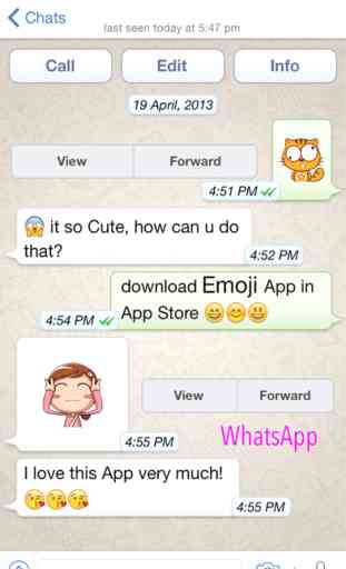 Emoji Free for WhatsApp, Kik, Telegram...etc 17+ 1