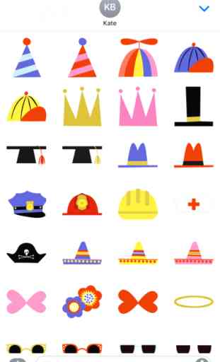Emoji Pals - Accessory stickers 1