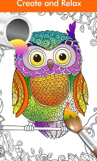 Enchanted Forest Coloring Pages - Color Therapy 3