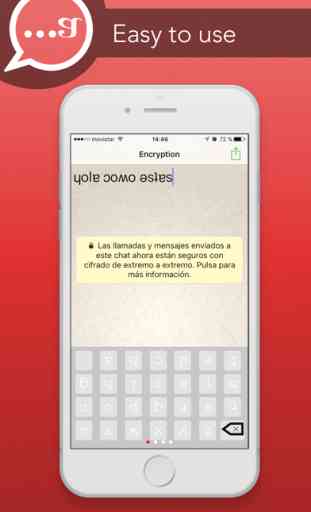 Encryption for WhatsApp in your messages 1