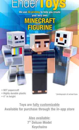 EnderToys - Figurines for Minecraft Game Textures Skins 1