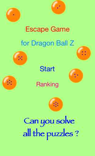 Escape Games for Dragon Ball Z 1