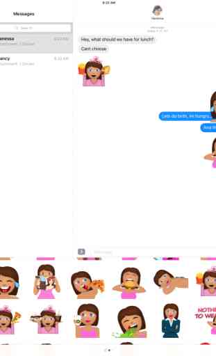 Eva – Sassy Emoji Stickers for Women on iMessage 3