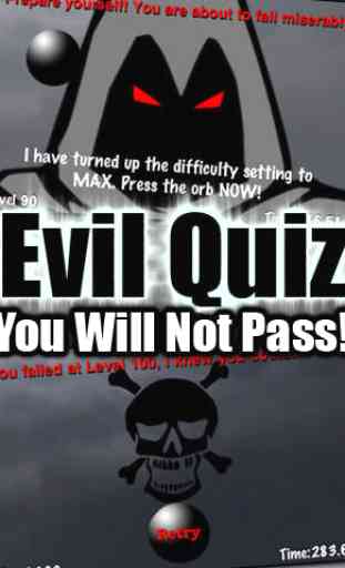Evil Quiz! [An Impossible Moron Proof IQ Test] 1
