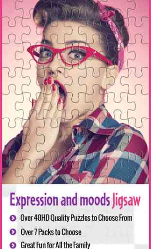 Expressions Jigsaw  - Endless Adventure Puzzle Craft 4 Kids & Girly Girls 1