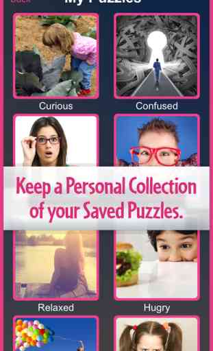Expressions Jigsaw  - Endless Adventure Puzzle Craft 4 Kids & Girly Girls 3