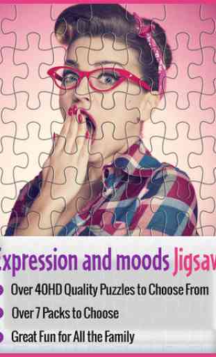 Expressions Jigsaw  - Endless Adventure Puzzle Craft 4 Kids & Girly Girls 4