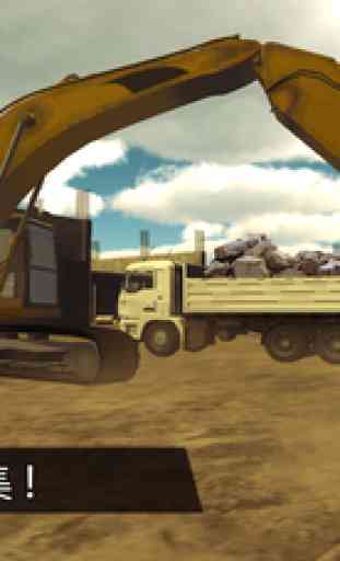 Extreme Construction Crane Operator & Stone Crusher 3D Simulator Game 4