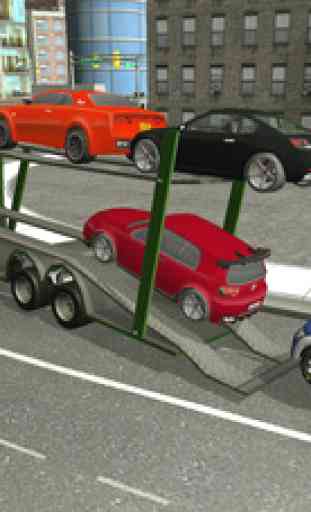 Extreme Driving Car Transporter Truck 3D 1