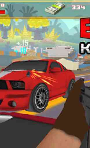 Extreme Killer Chase - Free Car Race & FPS Shooter 3