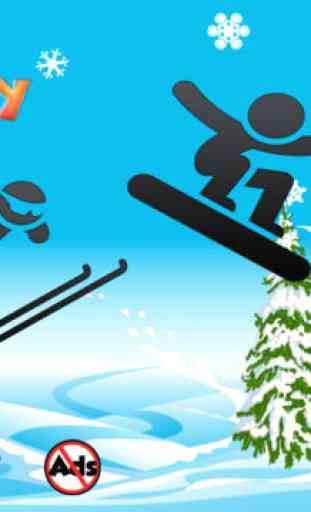 Extreme Stickman Snowboarding Game - Pocket Snowboard Games 3