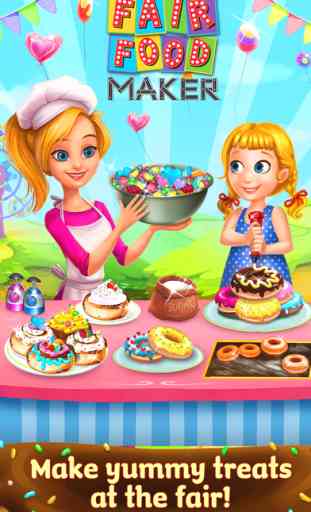 Fair Food Maker Game - Make Yummy Carnival Treats 1