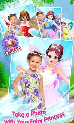 Fairy Princess Fashion - Dress Up, Makeup & Card Maker Game 2