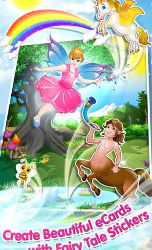 Fairy Princess Fashion - Dress Up, Makeup & Card Maker Game 4