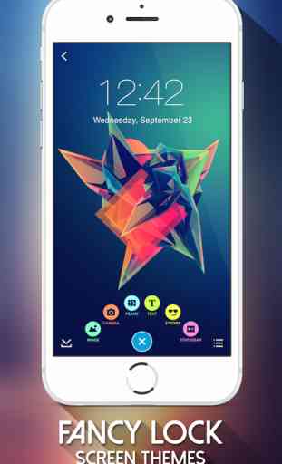 Fancy Lock Screen Themes - Customize wallpapers 1