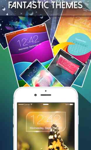 Fancy Lock Screen Themes - Customize wallpapers 2