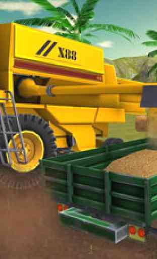 Farming Simulator Farmers Crop Harvest Tractor Trucks Drive Game 2