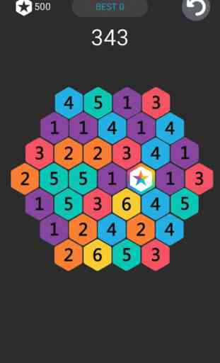 Make Star - Hexagon puzzle game 1