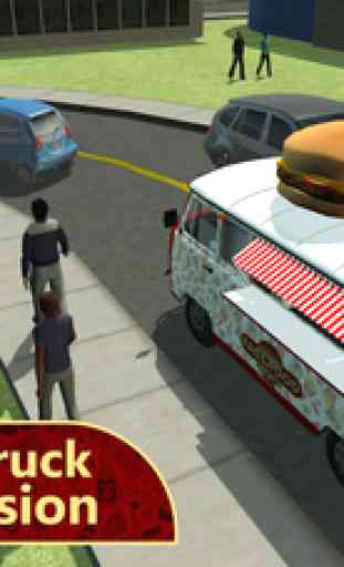 Fast Food Truck Simulator – Semi food lorry driving and parking simulation game 1