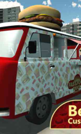 Fast Food Truck Simulator – Semi food lorry driving and parking simulation game 3
