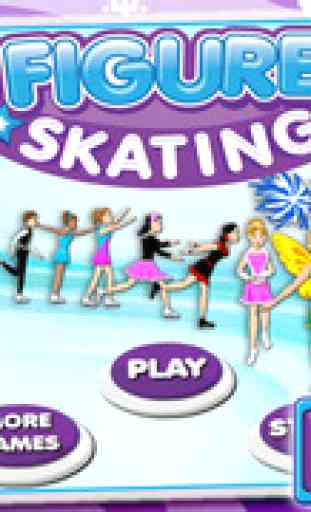 Figure Skating Game - Play Free Fun Ice Skate & Dance Girl Sports Games 1