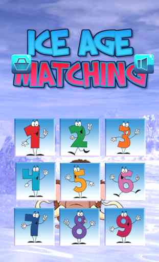 Finding Ice Age Animals In The Matching Cute Cartoon Puzzle Cards Game 4