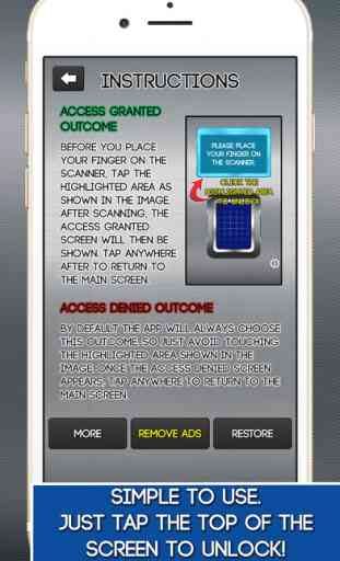 Fingerprint Security Scanner Prank (FREE) - Play Funny Tricks and Fool Your Friends and Family 2